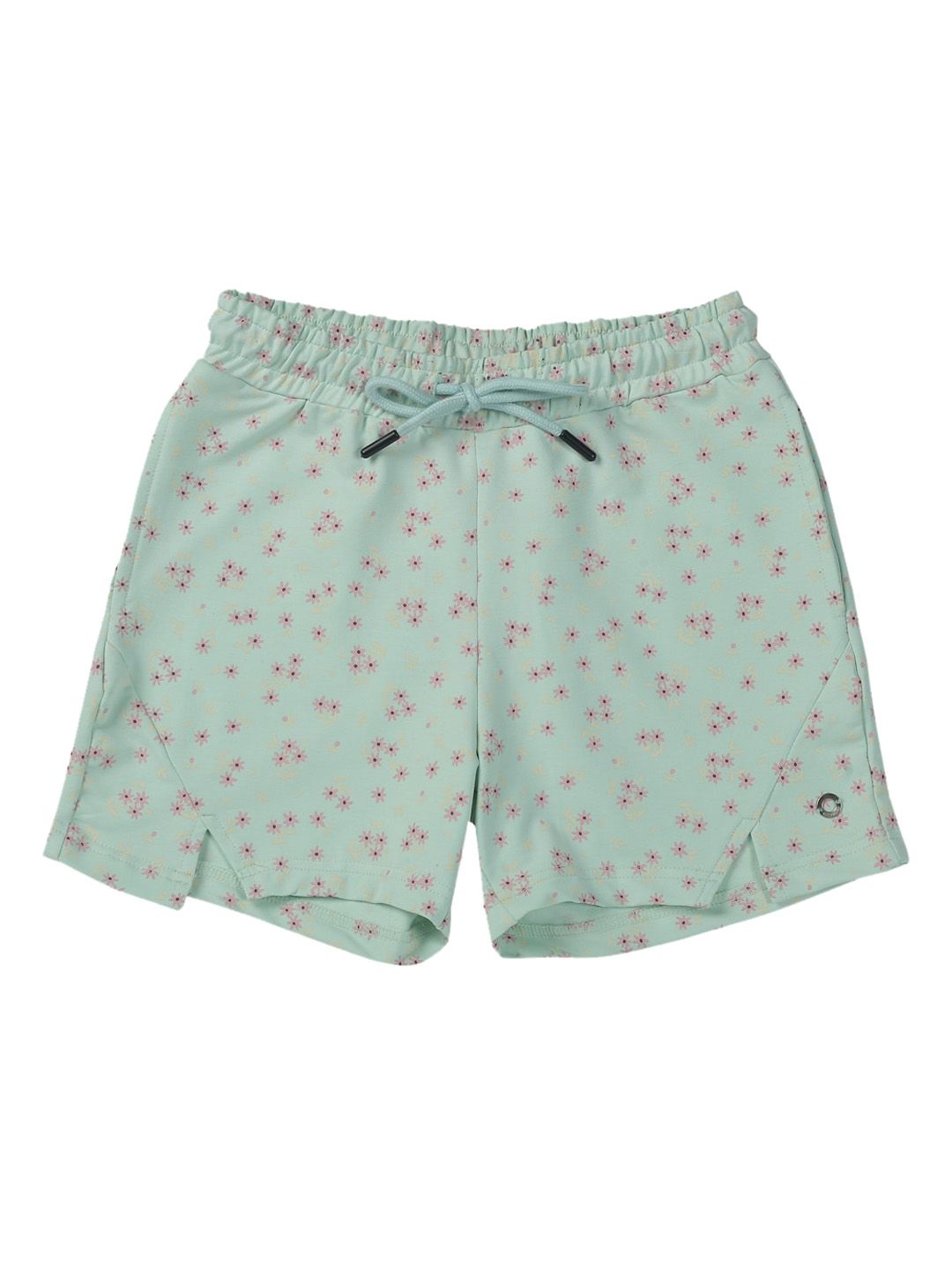Gini and Jony Girls Floral Printed Cotton Shorts-picture-32