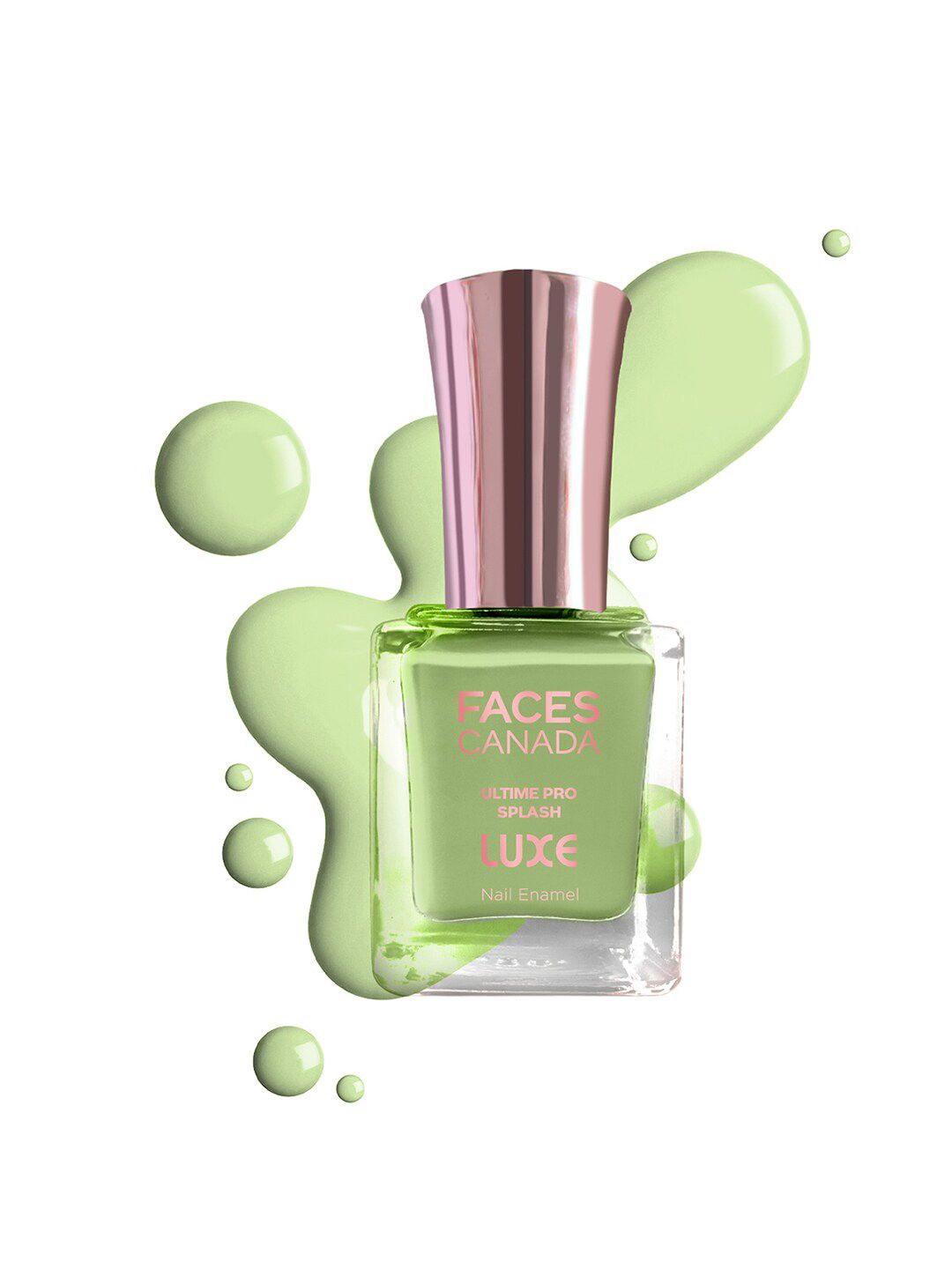 FACES CANADA Ultime Pro Splash Luxe Quick-Dry Nail Enamel 12ml - Celery Spring L02-image-8