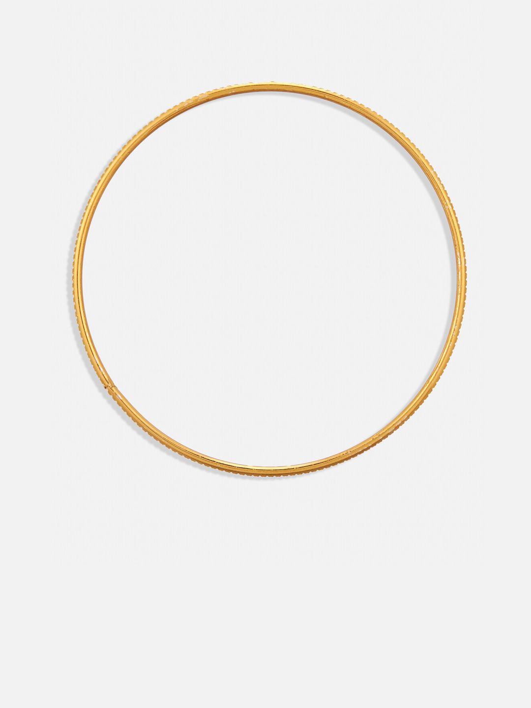ATIBELLE Set Of 21 Gold-Plated & Artificial Stone-Studded Bangles