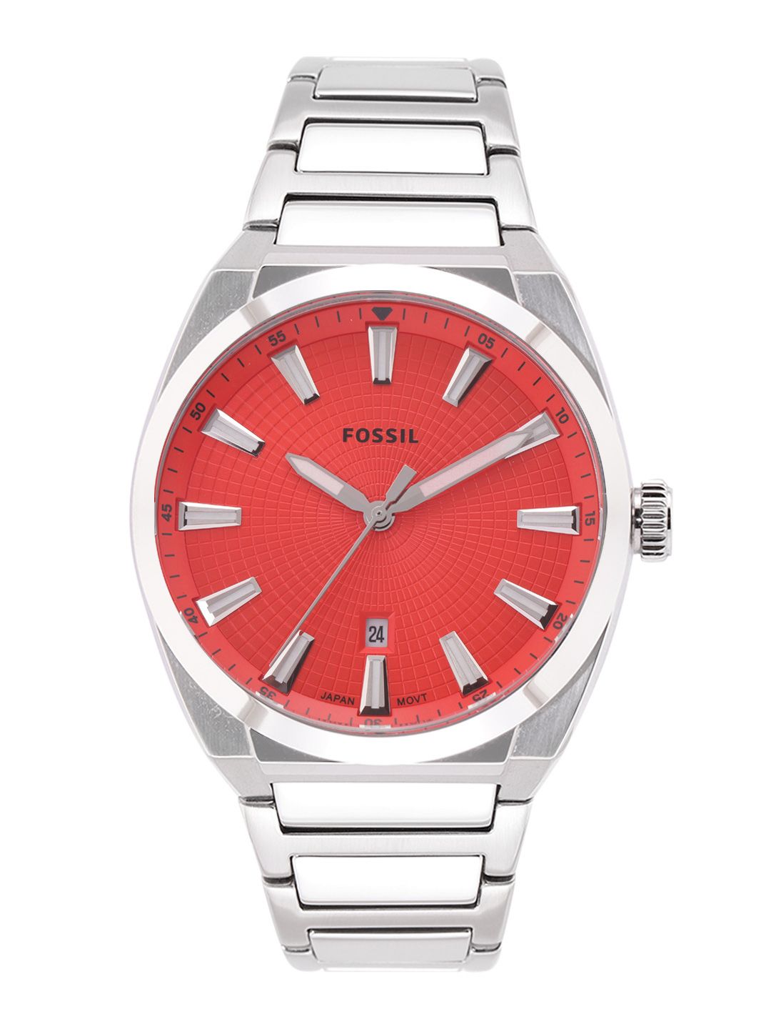 Fossil Men Patterned Everett Analogue Watch FS5984