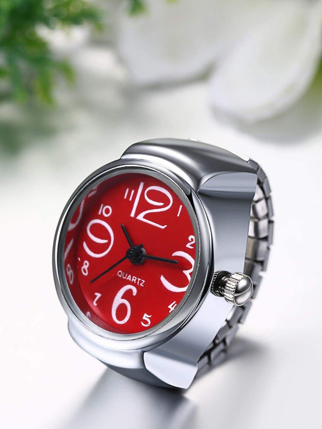 YouBella Silver-Plated Adjustable Watch Finger Ring-picture-57