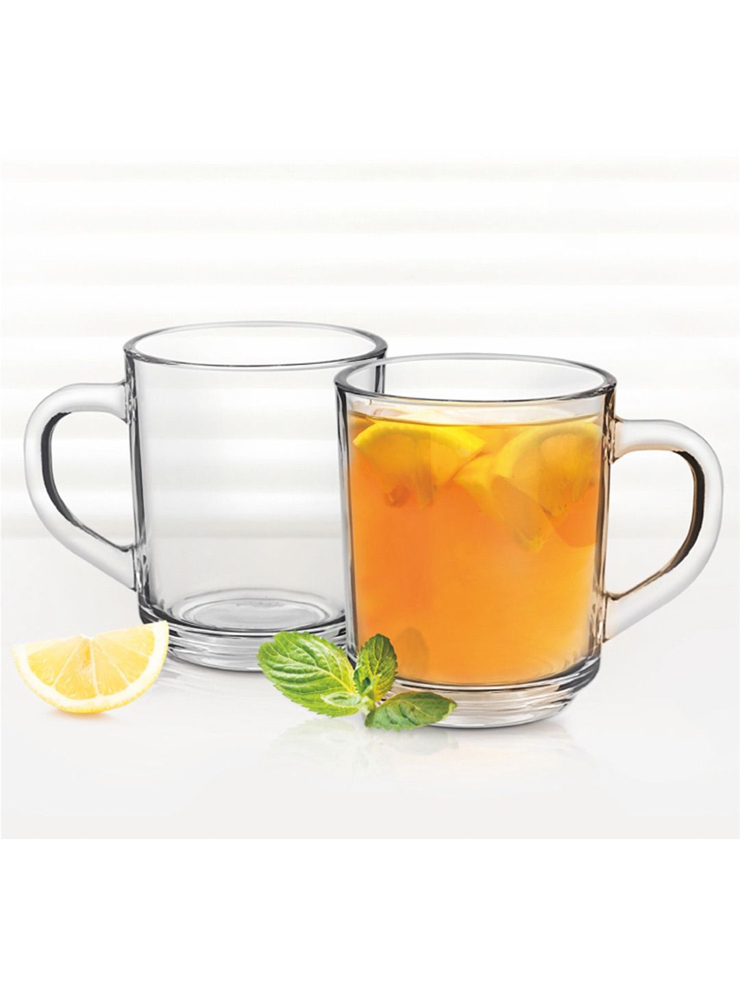 Treo Melodia Elect Glass Mug 6 Pieces Transparent 240 ml Each-picture-47