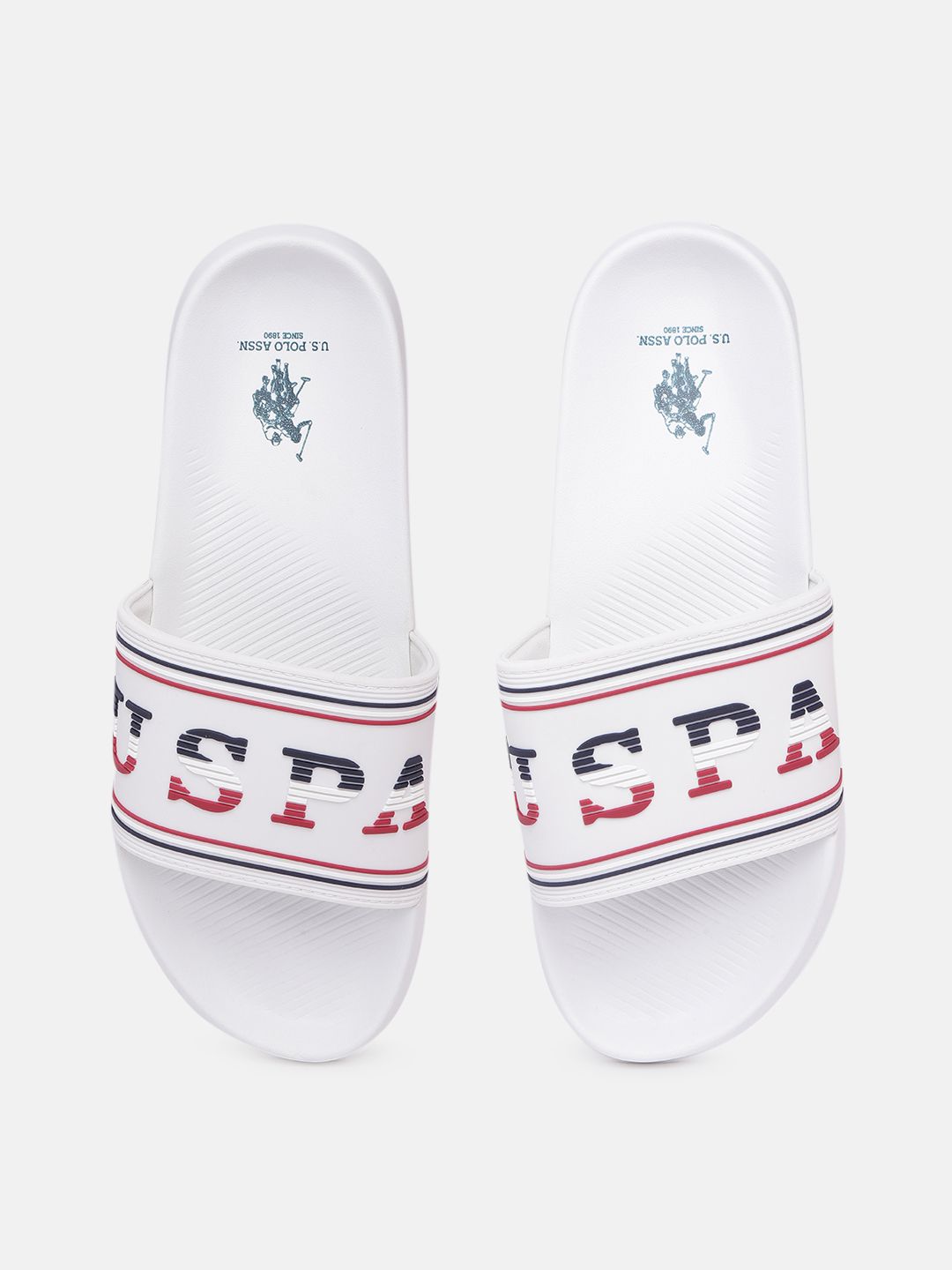 U.S. Polo Assn. Men Printed Sliders Price History