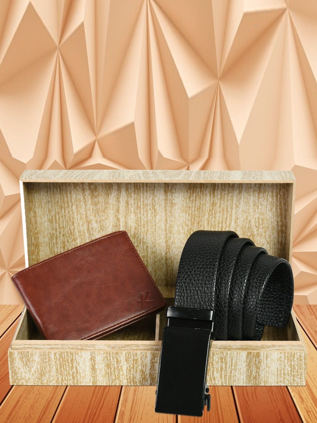 Kastner Men 2 Pieces Textured Leather Accessory Gift Set-picture-30