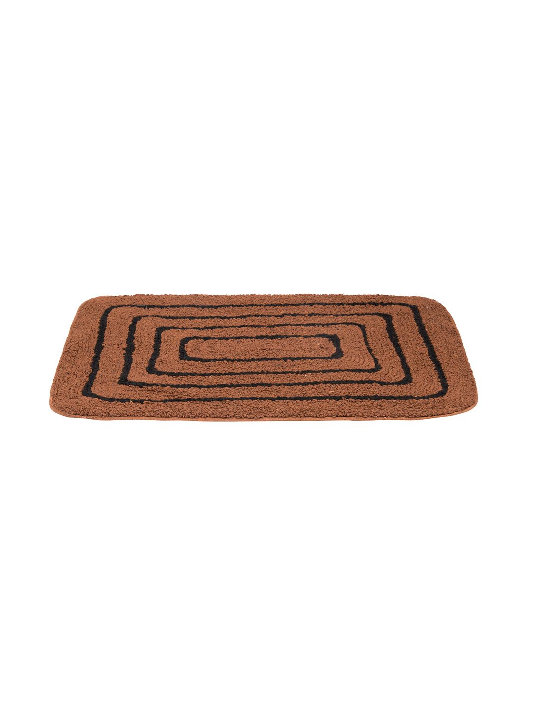 Black gold Brown & Black 2 Pieces Cotton Anti-Skid Heavy Duty Rug Shoes Scraper Doormat-picture-12