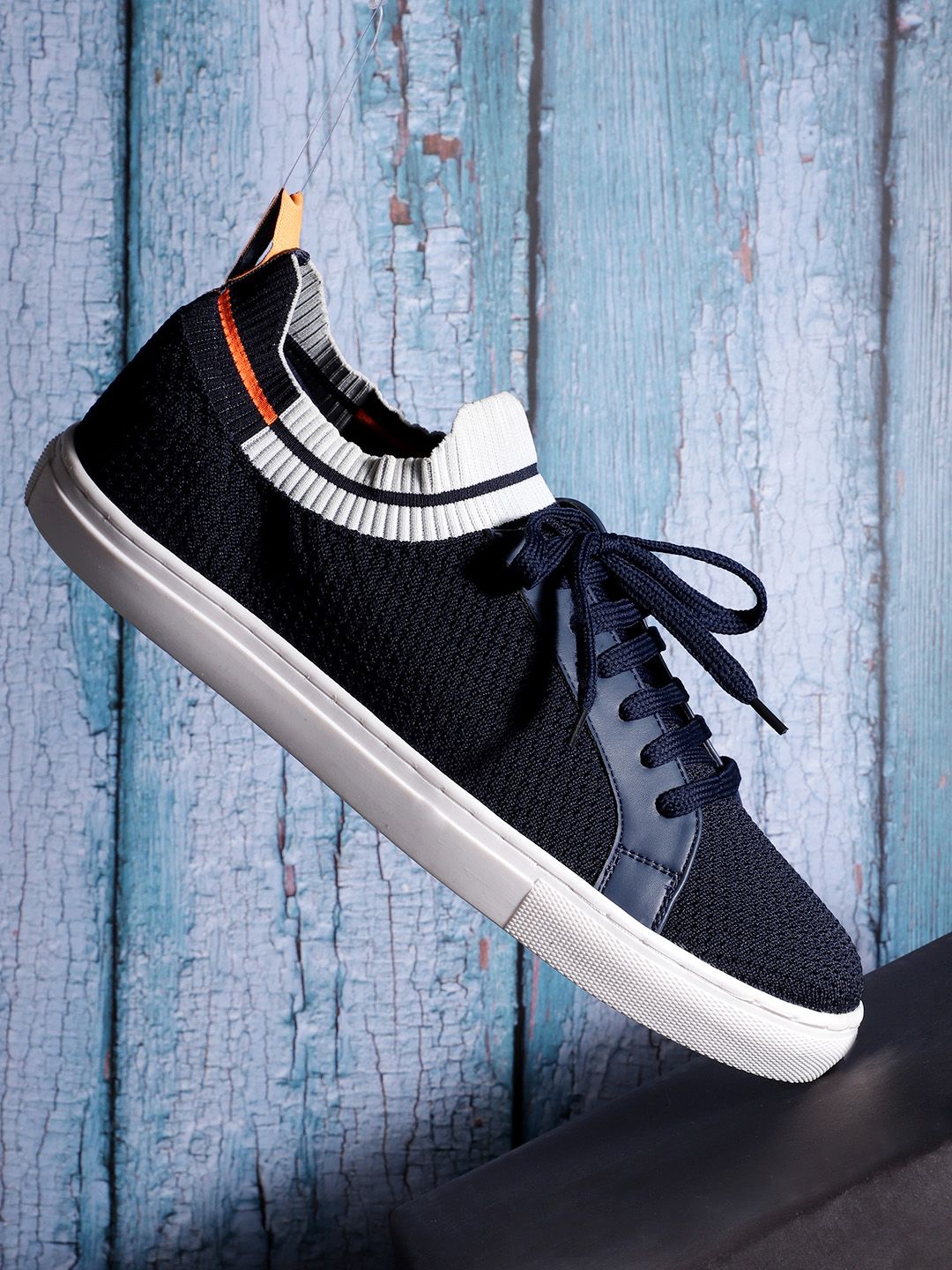 WROGN Men Woven Design Sneakers