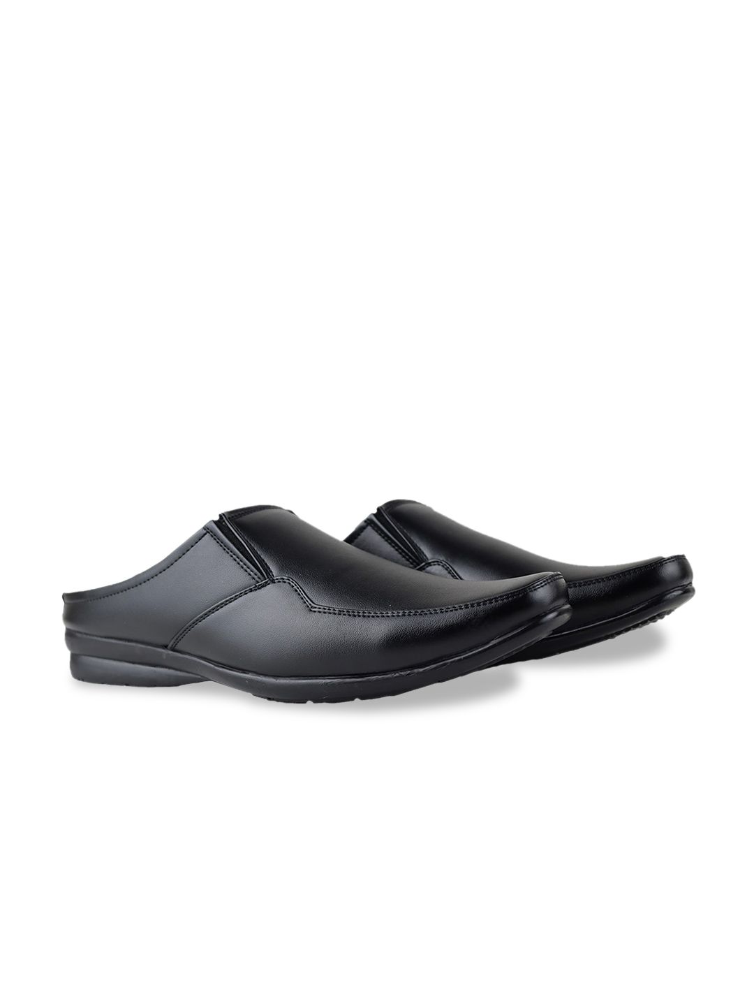 HikBi Men Leather Formal Slip-On Shoes-picture-17