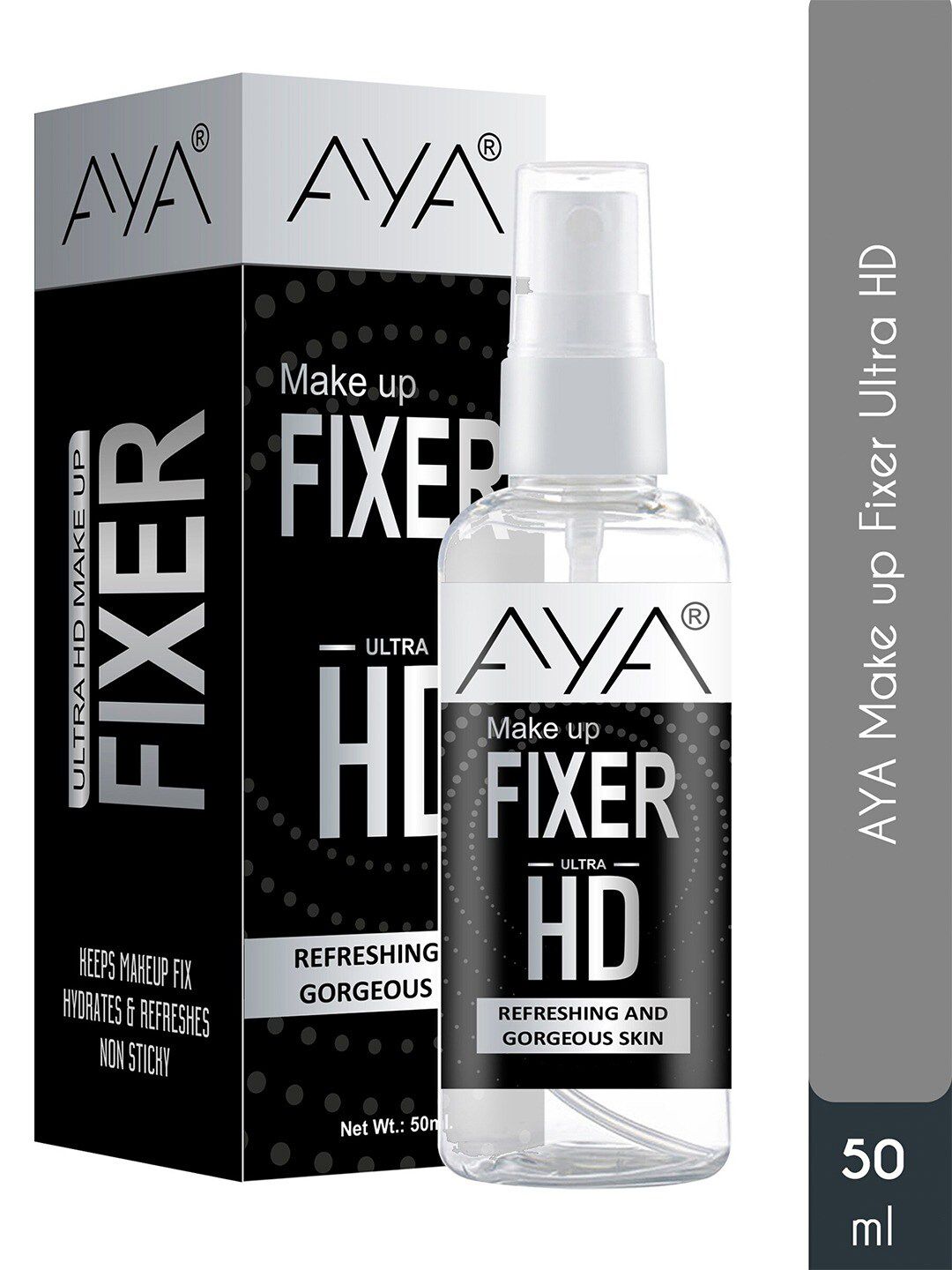 AYA Ultra HD Makeup Fixer for Refreshing & Gorgeous Skin - 50 ml-image-2