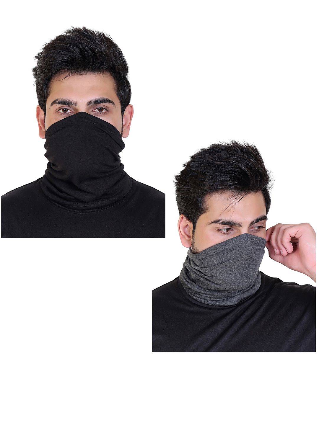 Gajraj Pack Of 2 Breathable Moisture Wicking Bandana Headband-picture-14