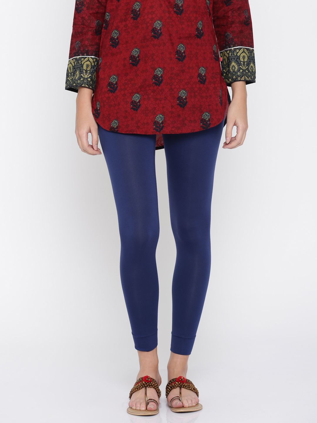 Biba Navy Leggings-image-8