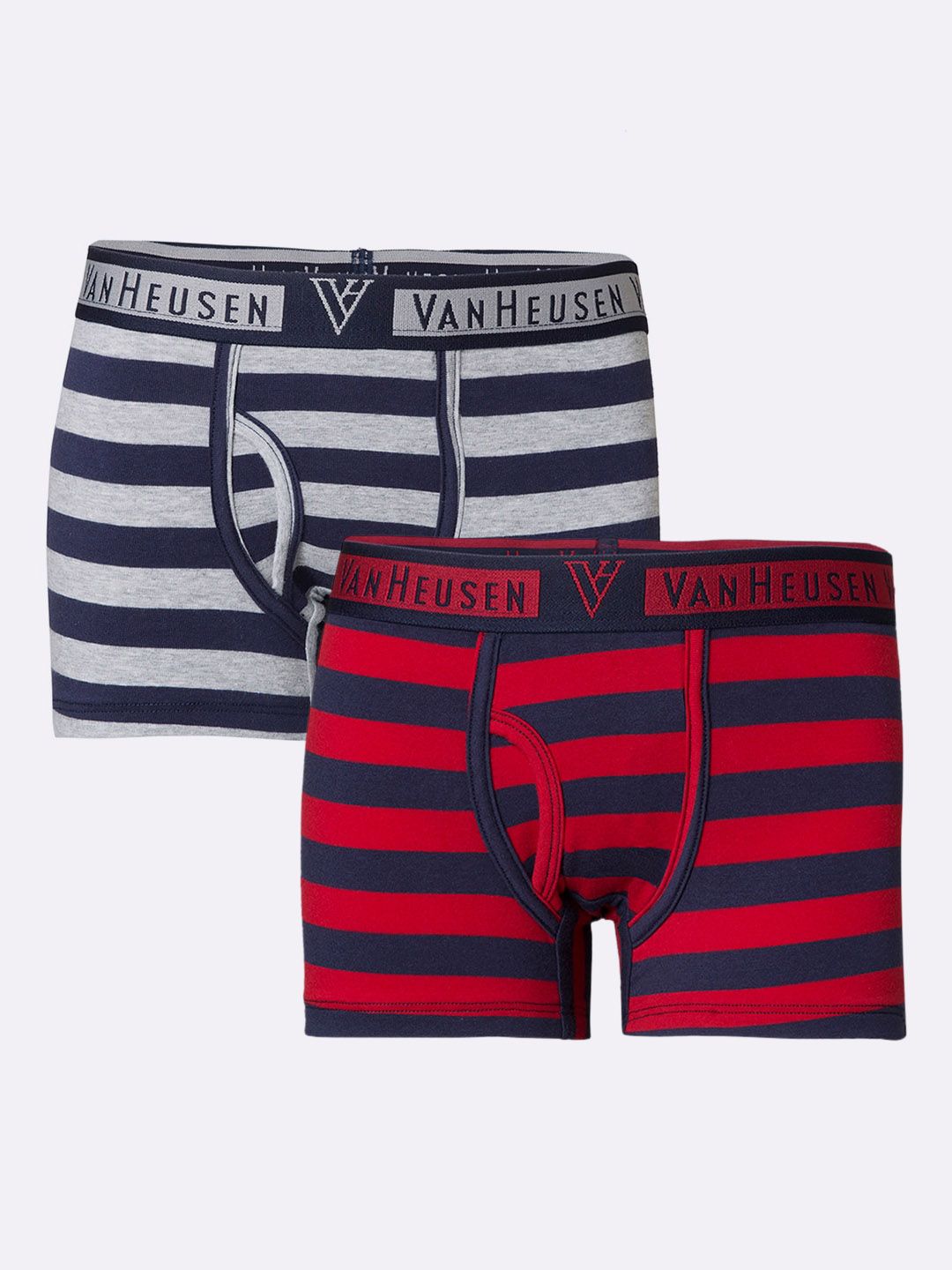 Van Heusen Boys Pack Of 2 Striped Anti-Bacterial Trunks-picture-17