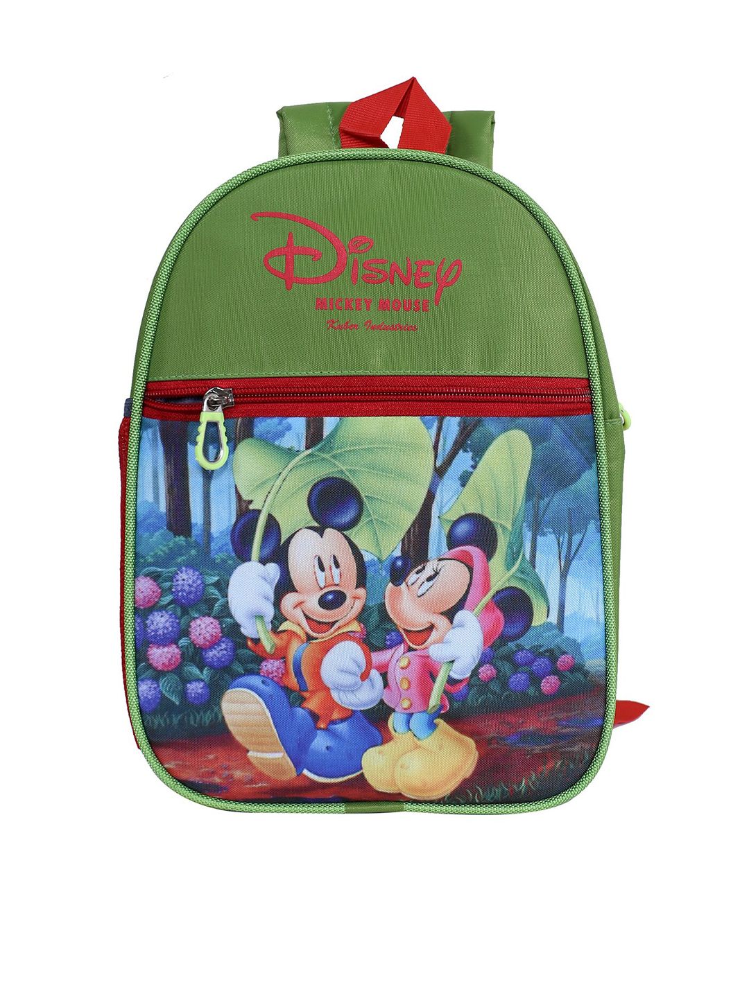 Kuber Industries Waterproof Disney Mickey & Minnie Mouse Print Backpack-picture-19