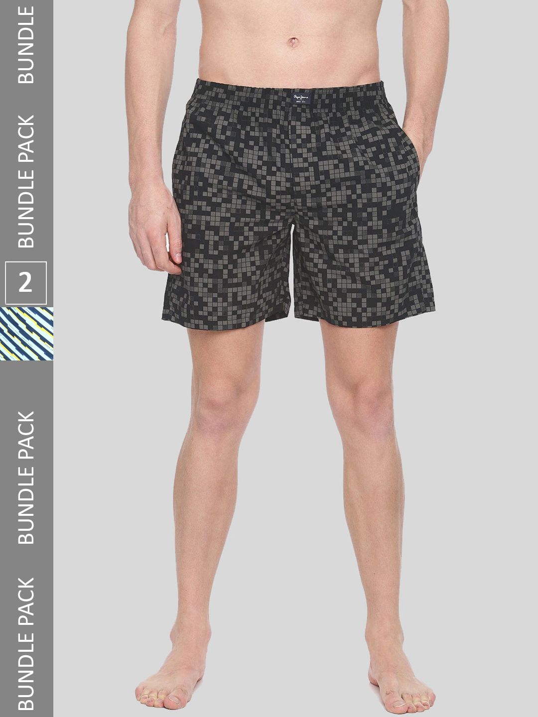 Pepe Jeans Men Pack Of 2 All Over Print Cotton Boxers 8904311378631-picture-22