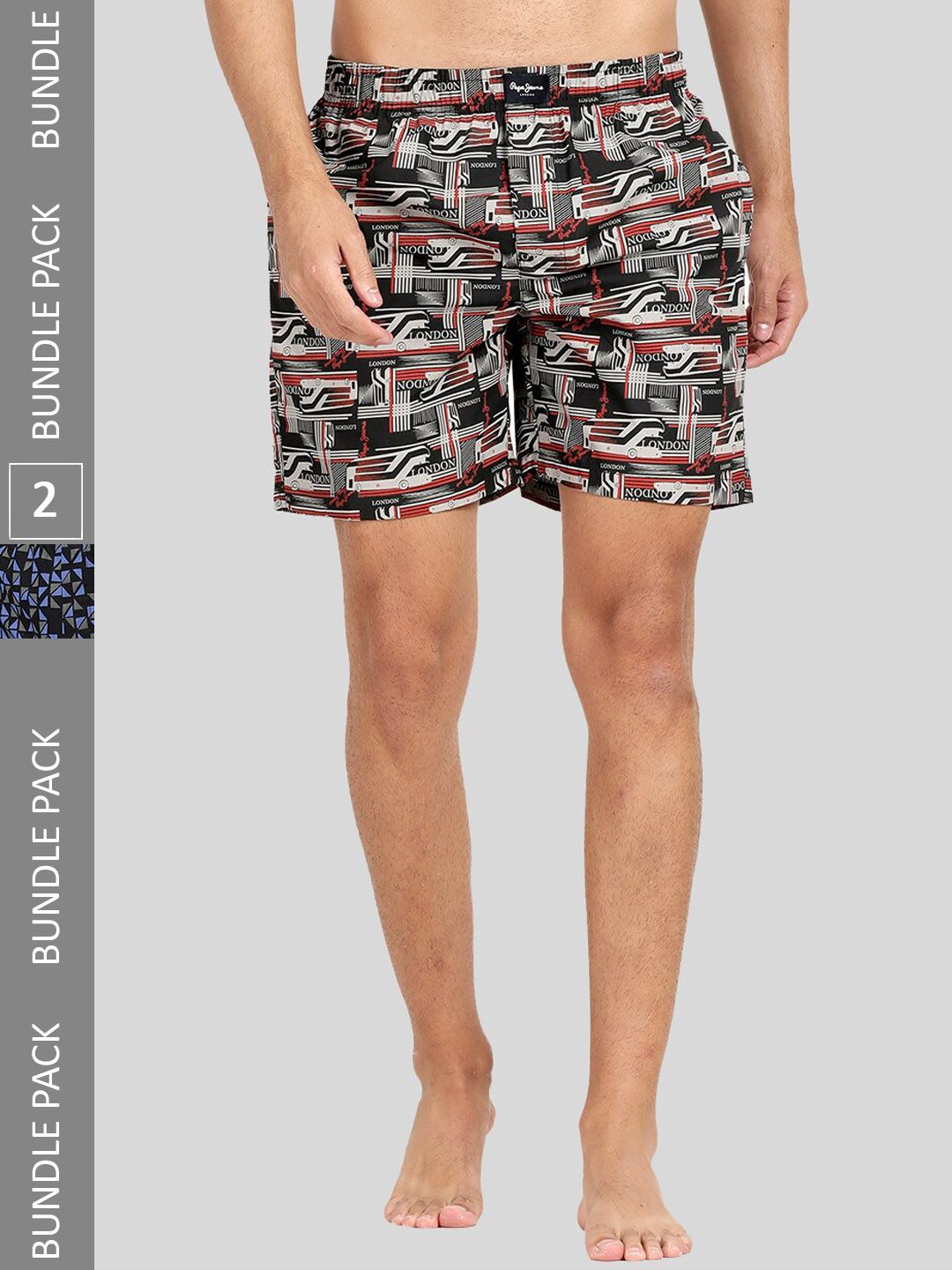 Pepe Jeans Men Pack Of 2 All Over Print Cotton Boxers 8904311377184-picture-32