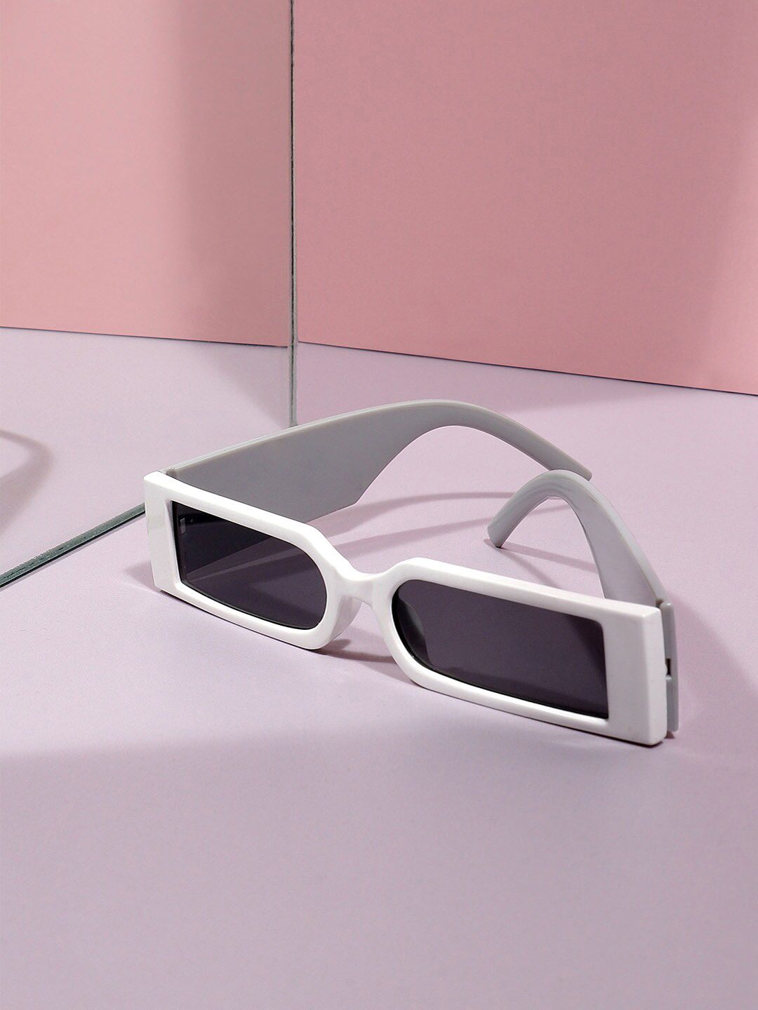 HAUTE SAUCE by  Campus Sutra Women Rectangle Sunglasses with Polarised Lens SS23_HSSG1287-picture-33