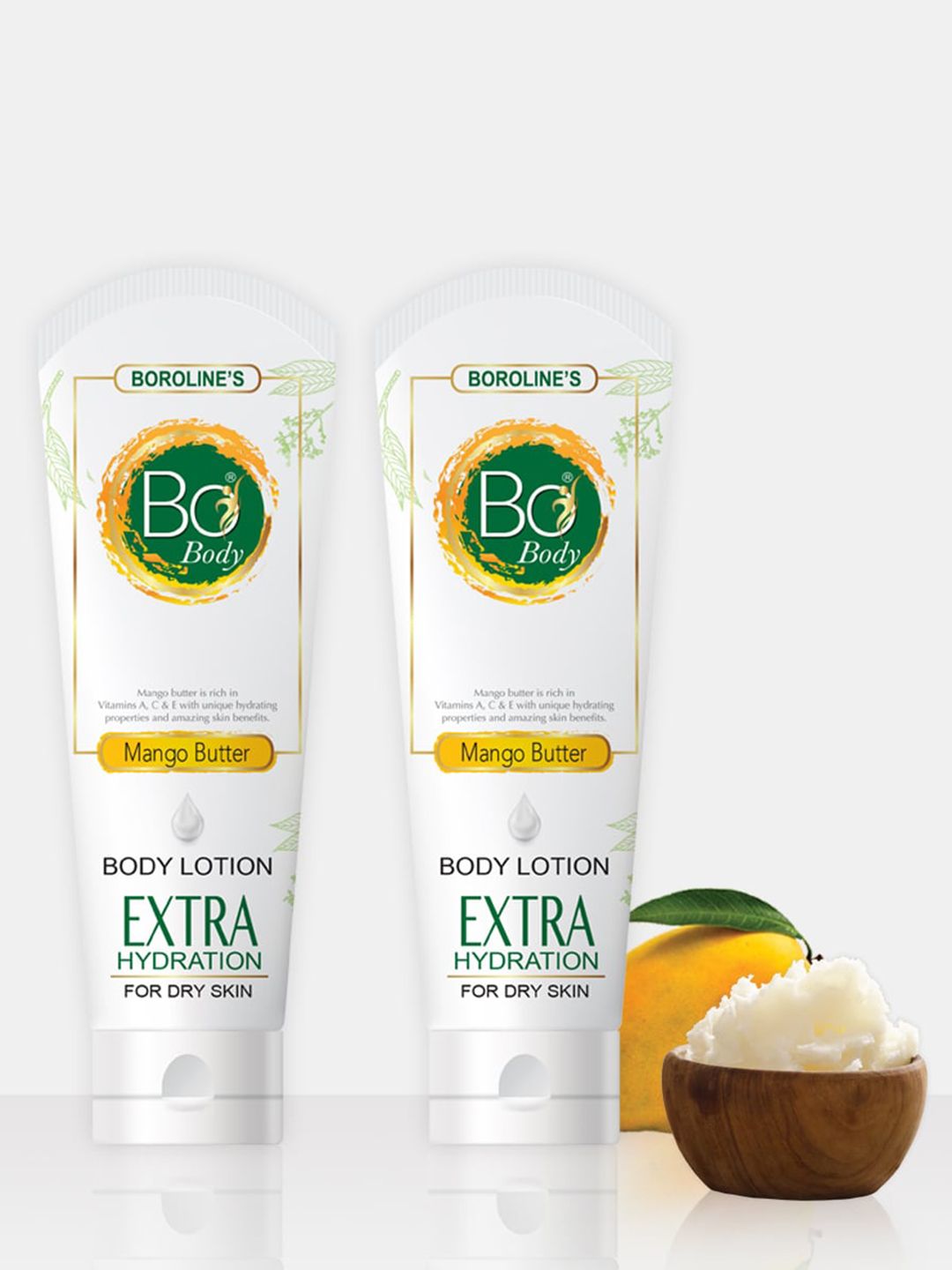 BOROLINE  Set Of 2 Extra Hydration Bo Body Lotion With Mango Butter 100 ml each-image-7