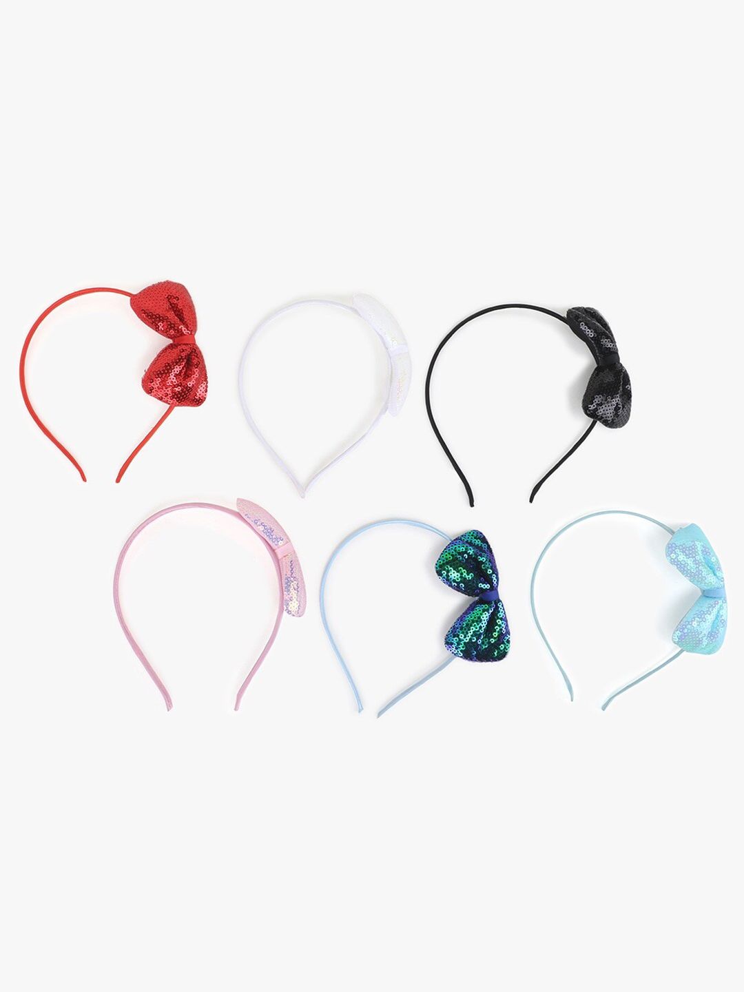 Krelin Girls Set of 6 Embellished Hairbands