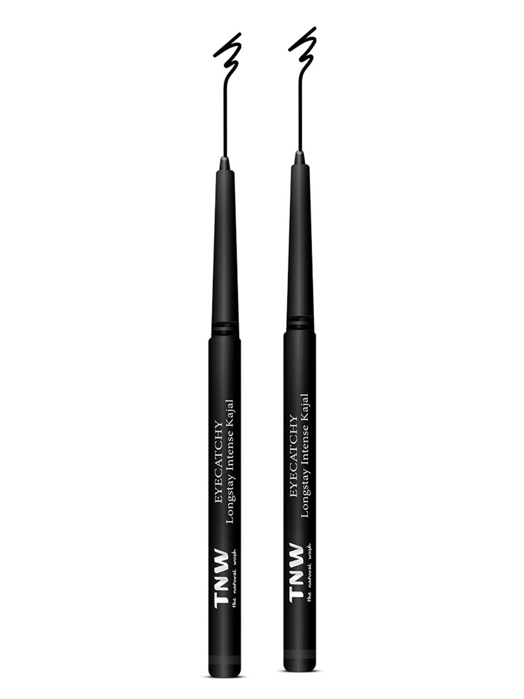 TNW the natural wash Set Of 2 Eyecatchy Longstay Intense Smudgeproof Kajal - Black-picture-35