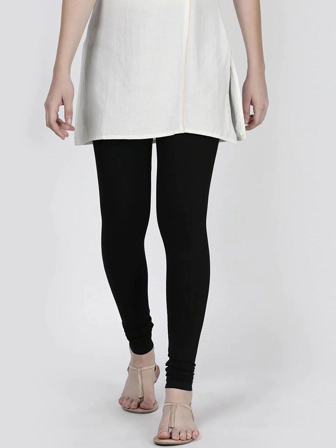 TWIN BIRDS Women High-Rise Churidar-Length Leggings-picture-24