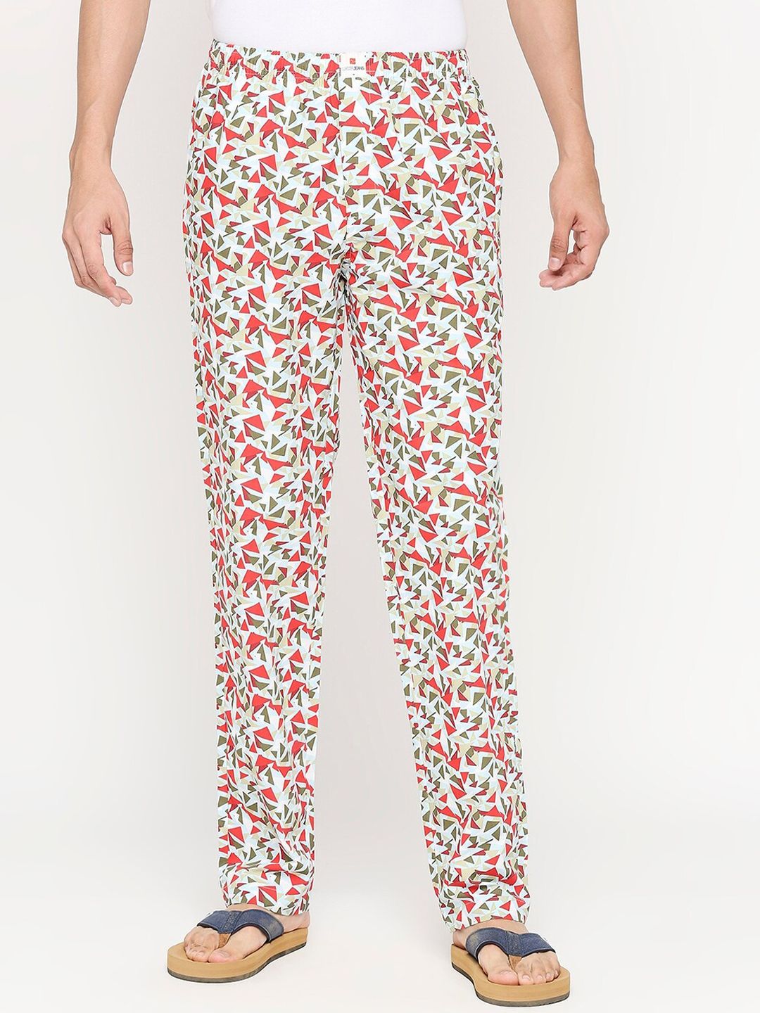 UnderJeans by Spykar Men Printed Cotton Lounge Pants-picture-54