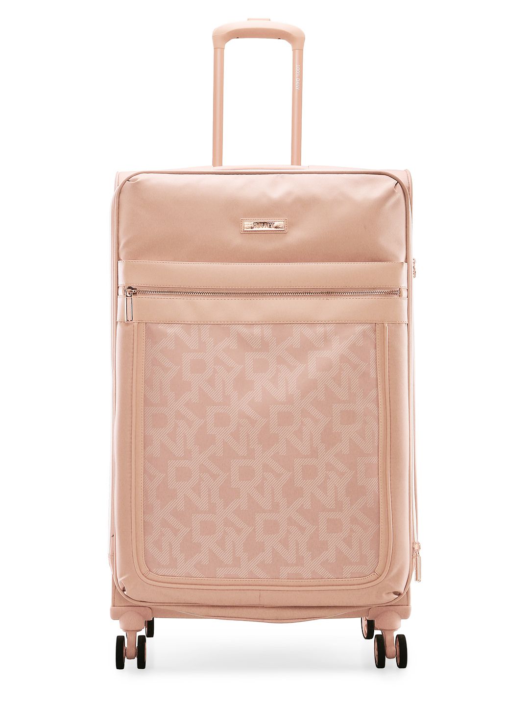 DKNY AFTER HOURS Vintage Printed Soft-Sided 360-Degree Rotation Large Trolley 120L-image-21