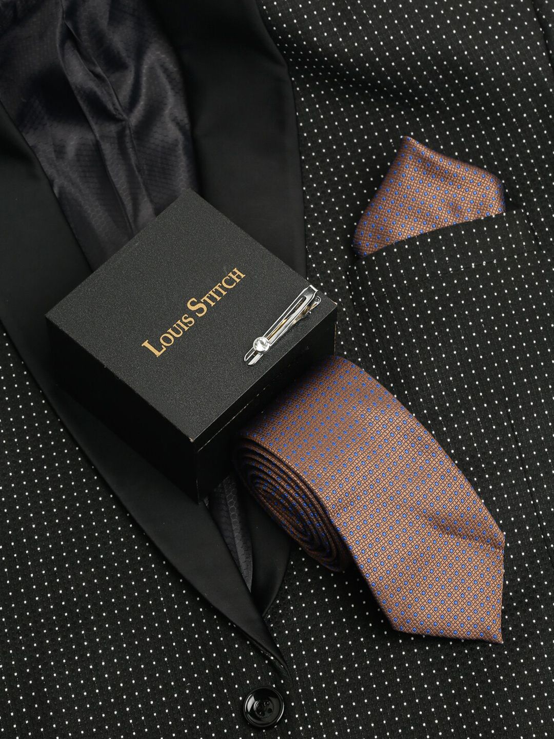 MUTAQINOTI Men Silk Accessory Gift Set-picture-14