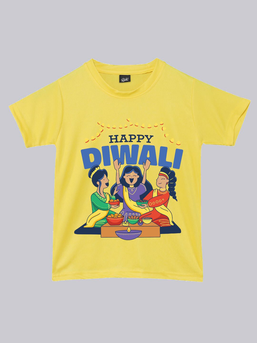 RISH Kids Graphic Printed Loose Dry Fit Round Neck Short Sleeves T-shirt-picture-46