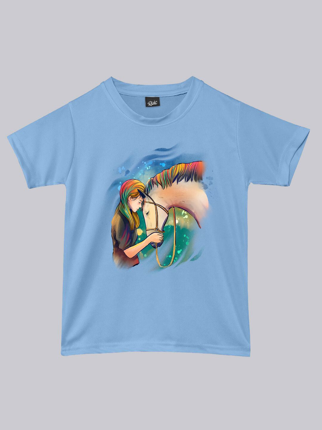 RISH Boys Graphic Printed Dry Fit Running Loose T-shirt-picture-29