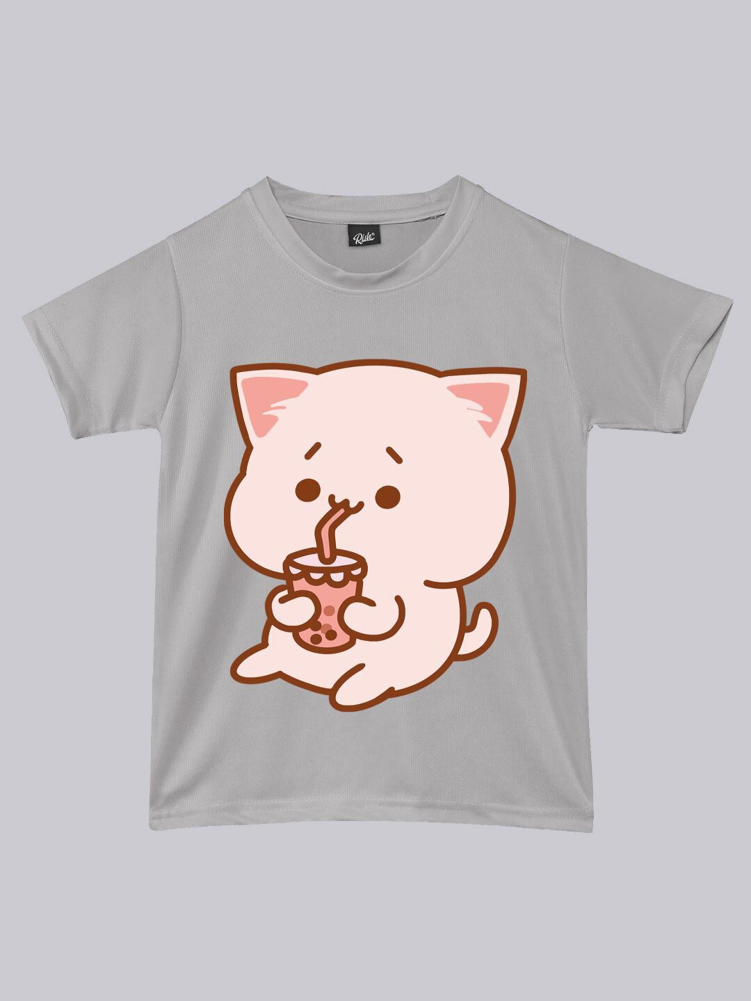 RISH Kids Printed Loose Dry Fit Round Neck Short Sleeves T-shirt-picture-26