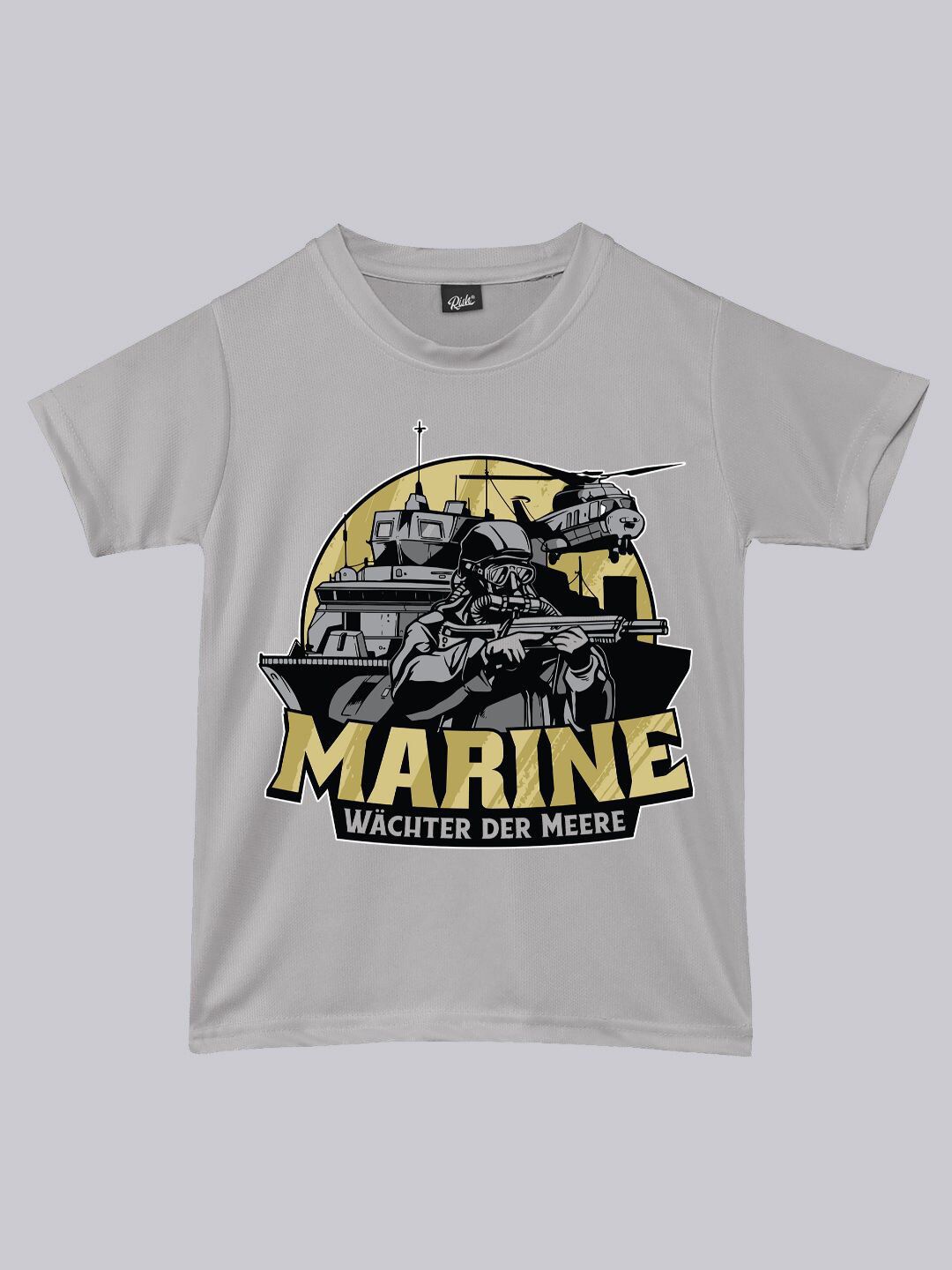 RISH Kids Printed Loose Dry Fit Round Neck Short Sleeves T-shirt-picture-45