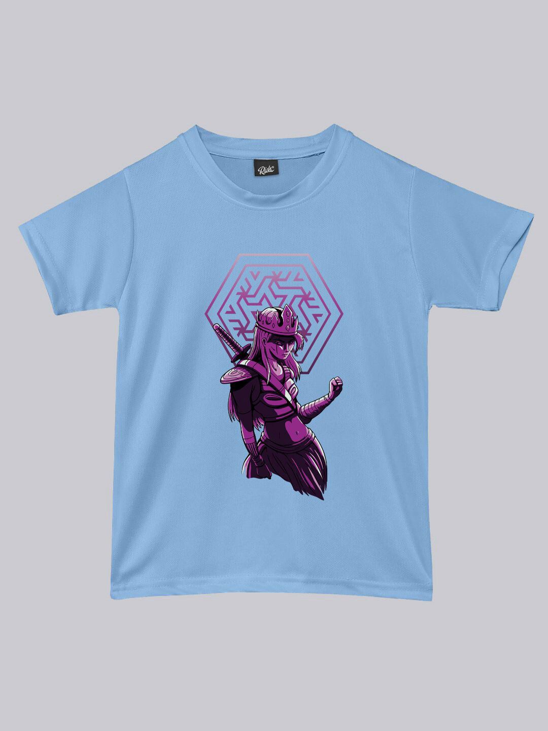 RISH Boys Dry Fit Graphic Printed Round Neck Loose T-shirt-picture-21