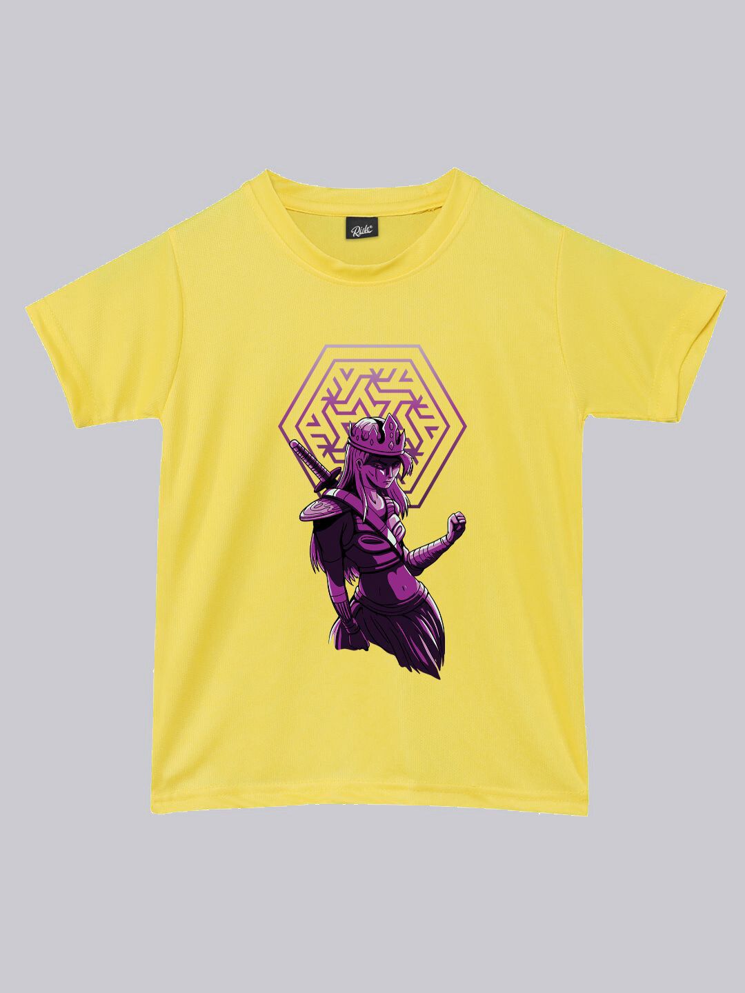 RISH Boys Dry Fit Graphic Printed Round Neck Loose T-shirt-picture-17