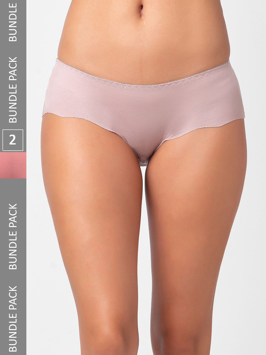 NOIRA Pack Of 2 Cotton Anti Bacterial Hipster Briefs-picture-36