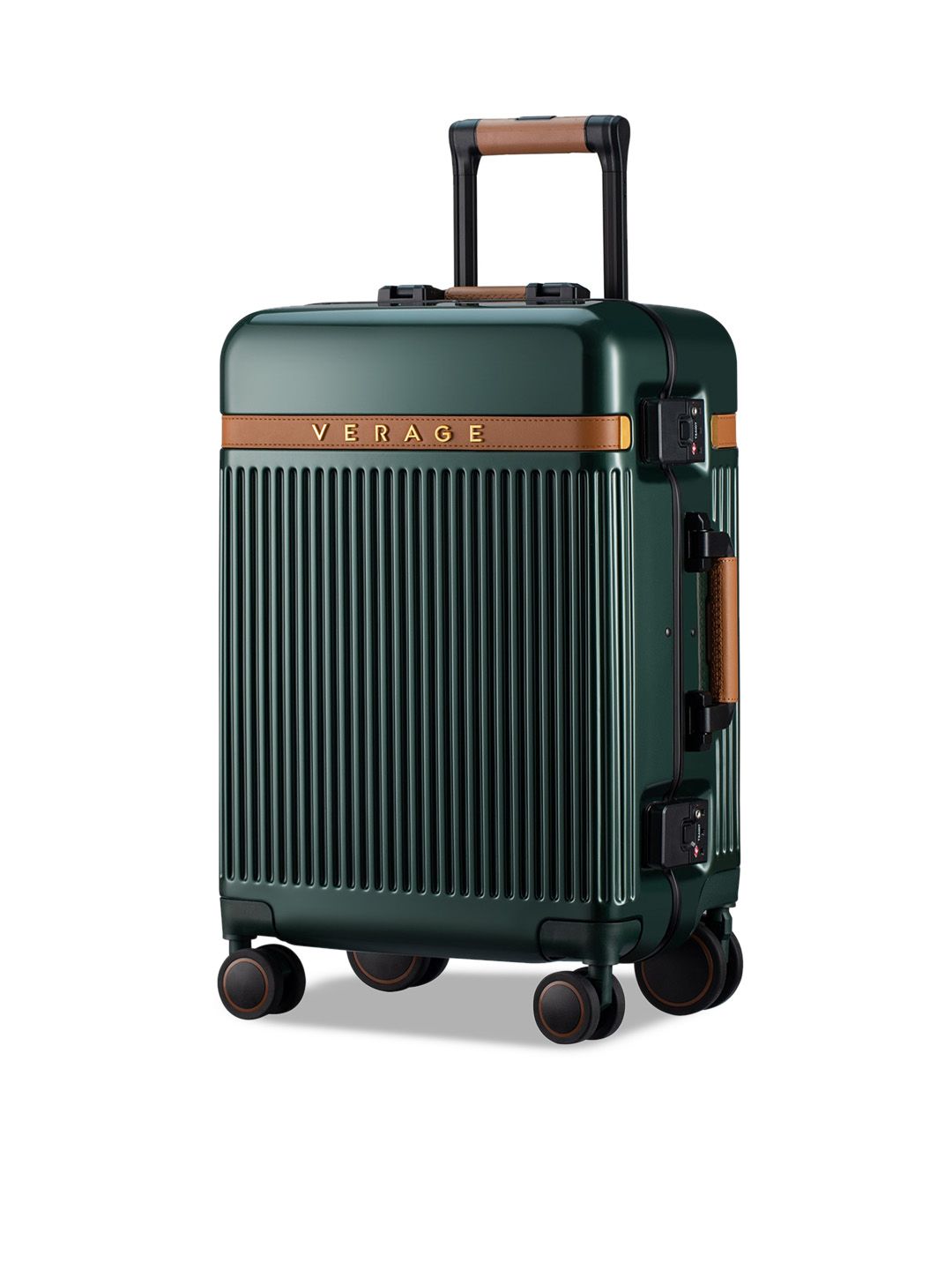 VERAGE Luxe Windsor Aluminum Hard Side Spinner Luggage Check In Suitcase-image-41
