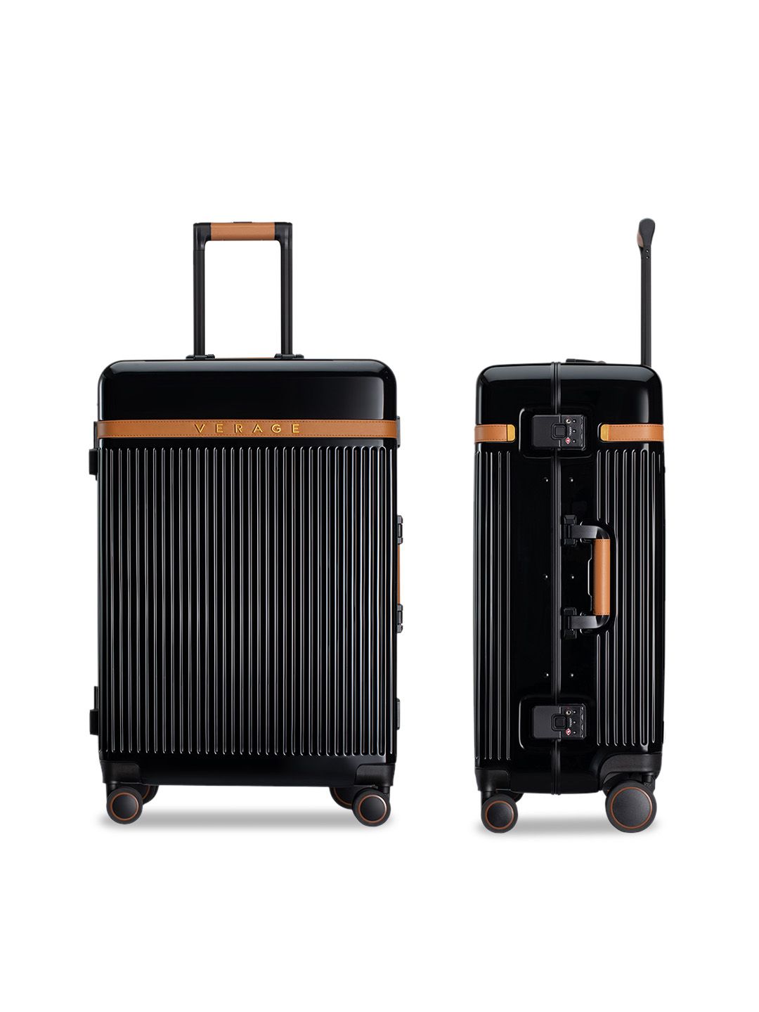 VERAGE Luxe Windsor Aluminum Hard Side Spinner Luggage Check In Suitcase-image-28