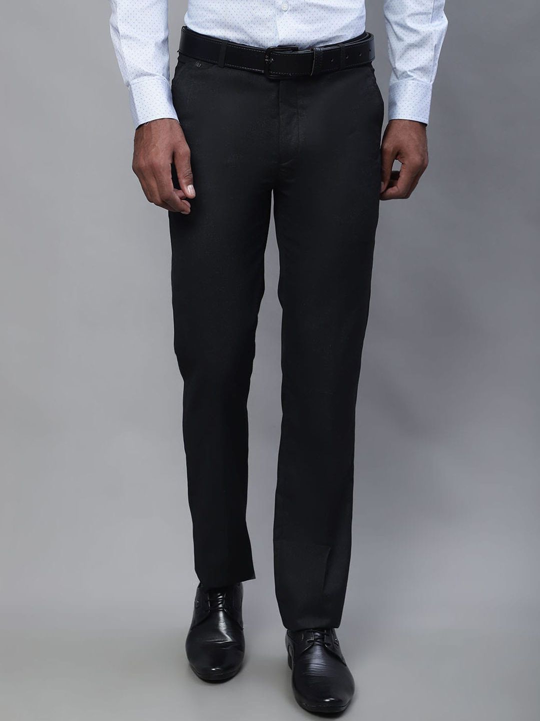 VAN HEUSEN Textured LowRise Slim Fit Trousers  Lifestyle Stores   Goregaon East  Mumbai