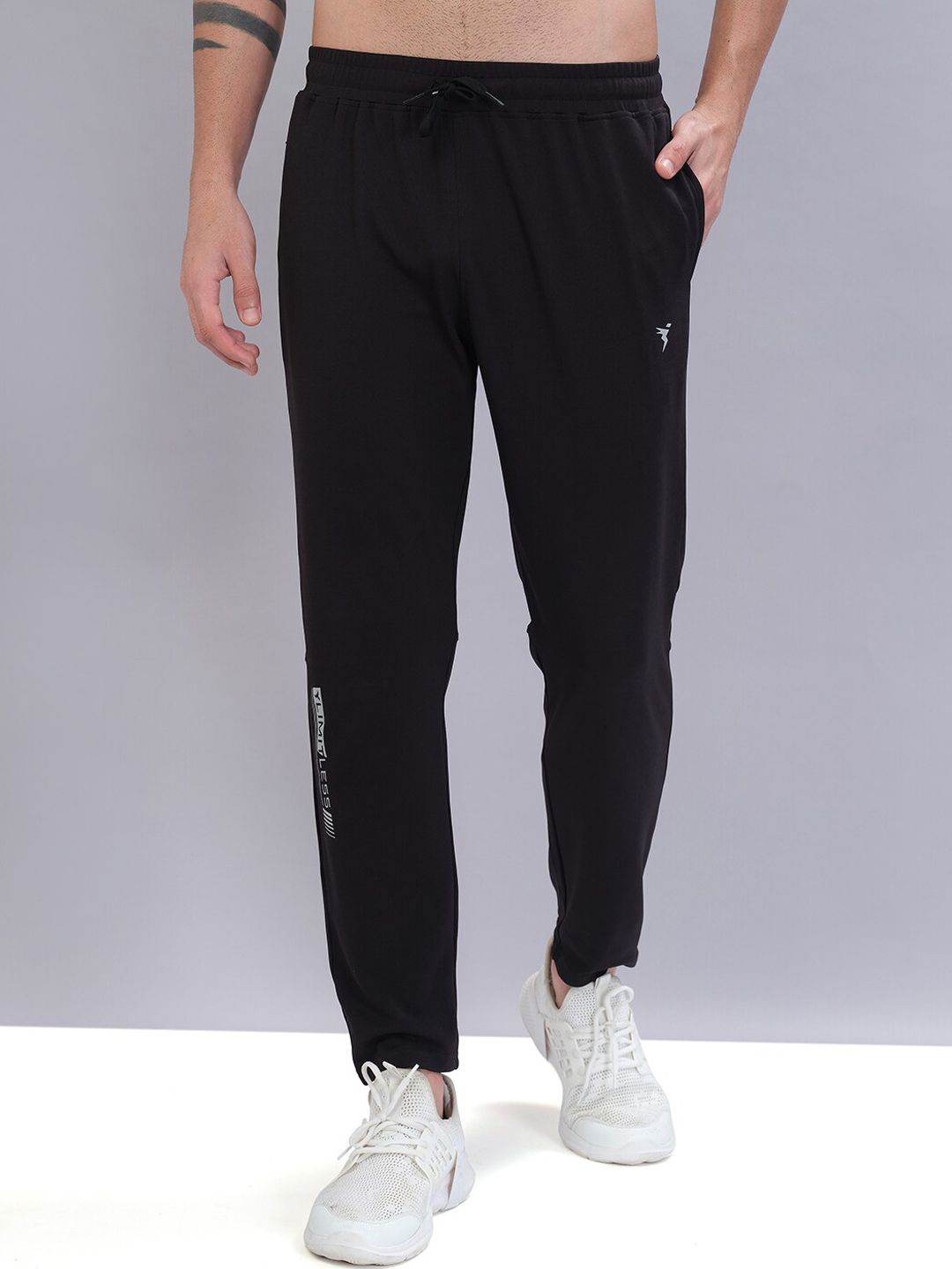 Technosport London Men Relaxed Fit Antimicrobial Track Pants