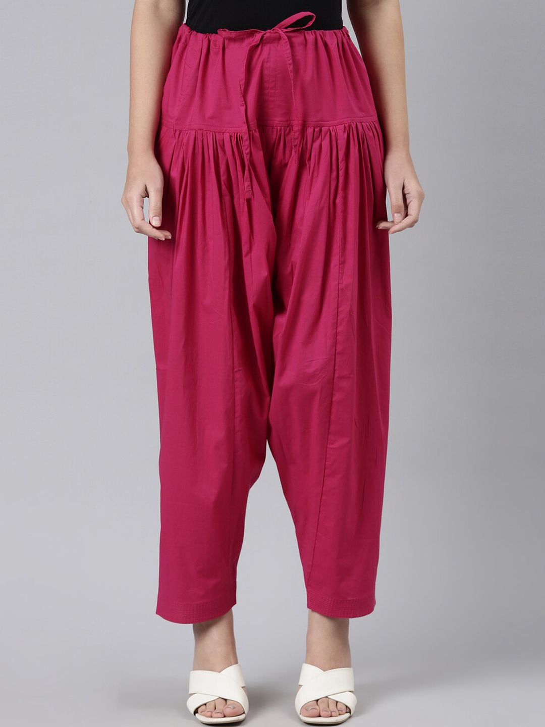 Go Colors Women Mid-Rise Pure Cotton Relaxed Fit Salwar-picture-23