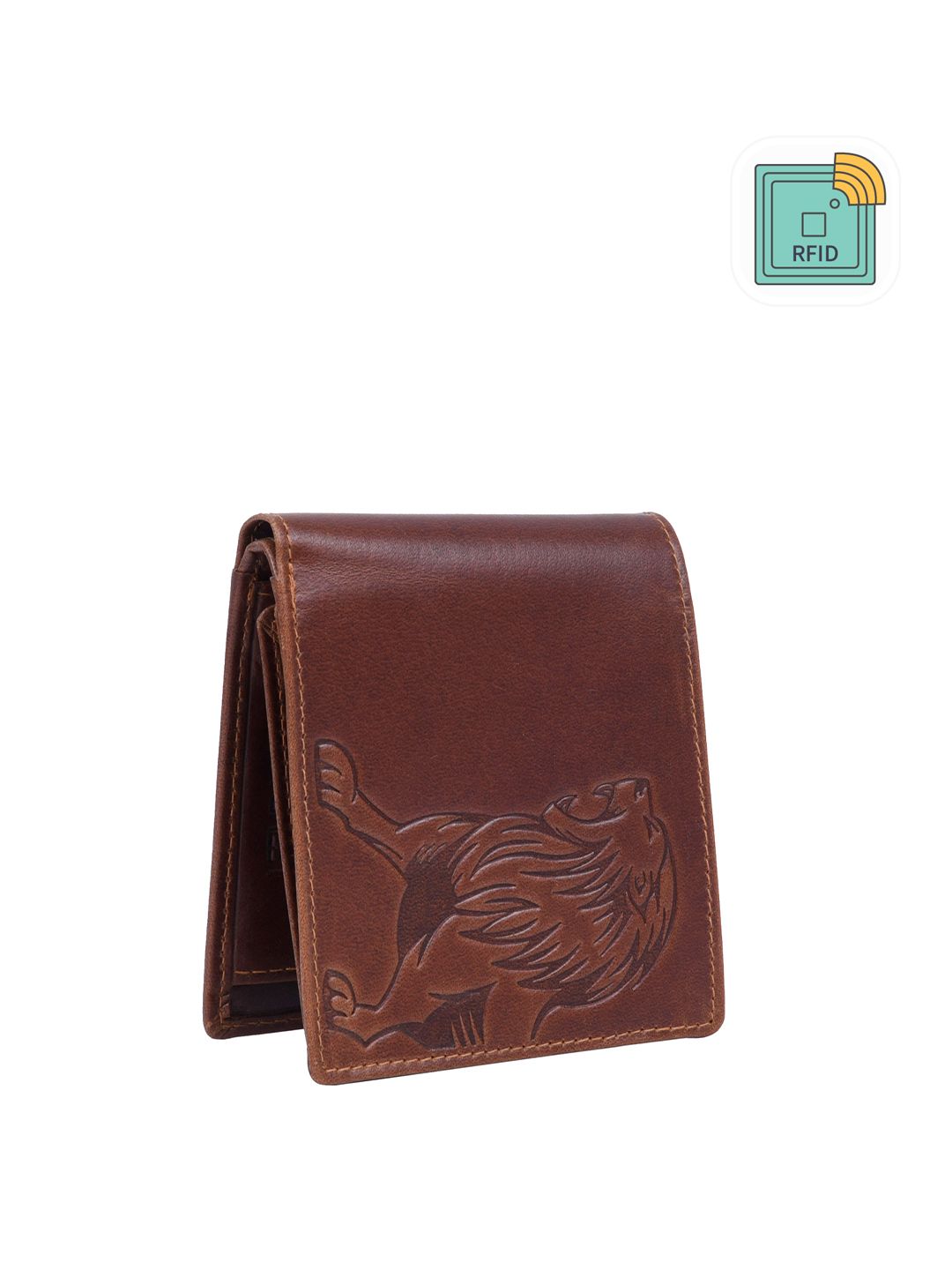 URBAN FOREST Men Leather Two Fold Wallet With RFID-picture-22