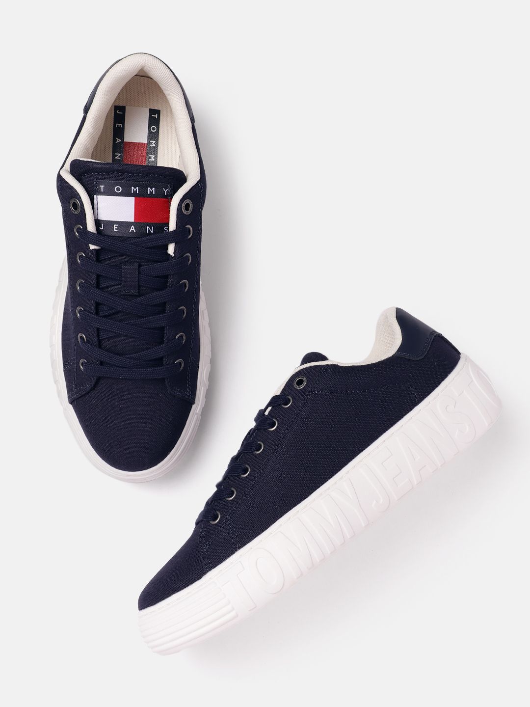 Tommy hilfiger hot sale mens canvas shoes