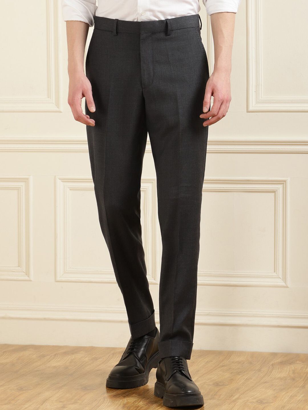 Lauren Ralph Lauren Mens ClassicFit UltraFlex Stretch Black Solid Tuxedo  Pants  Macys