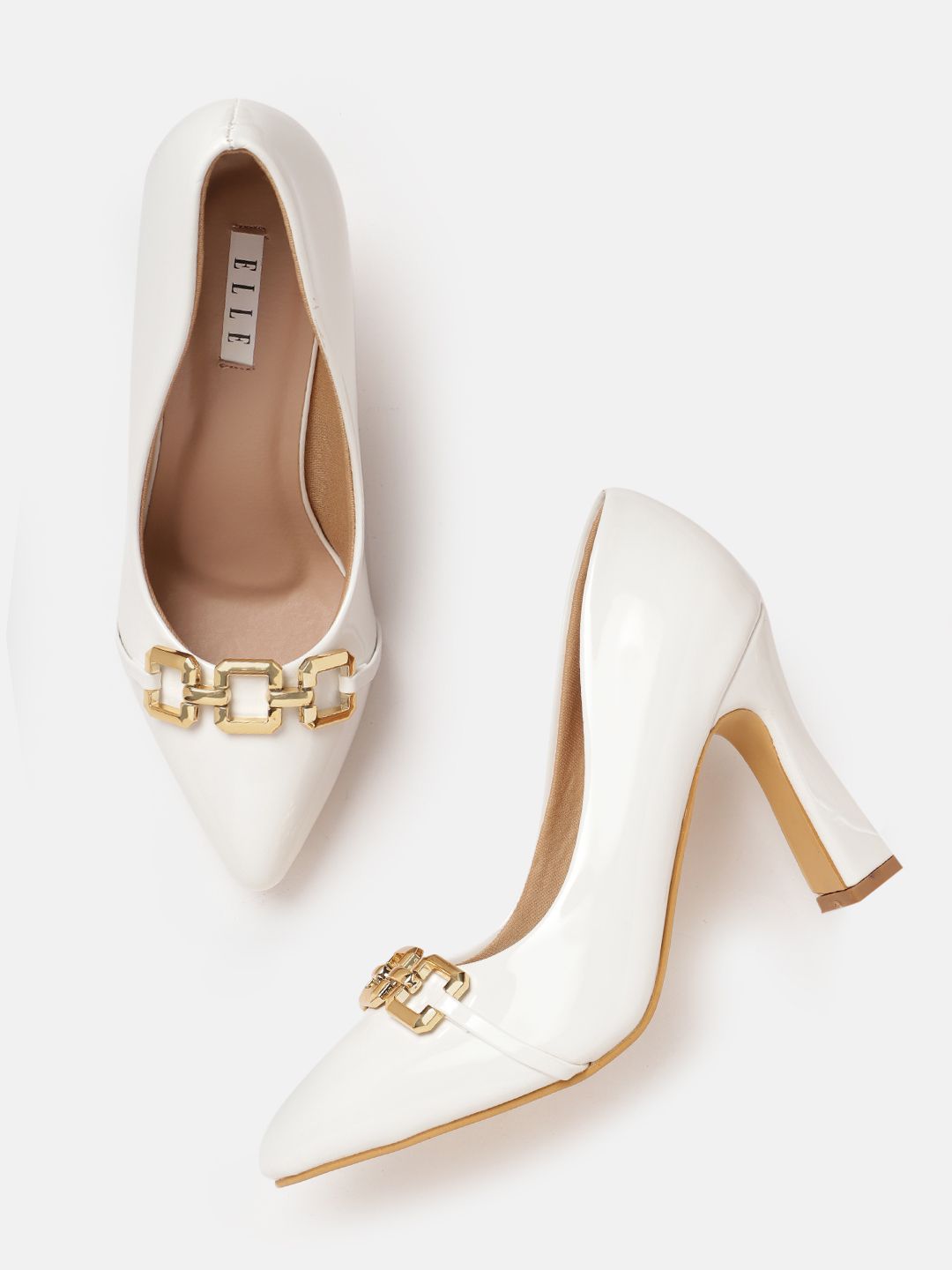 ELLE Women Block Heel Pumps-picture-16
