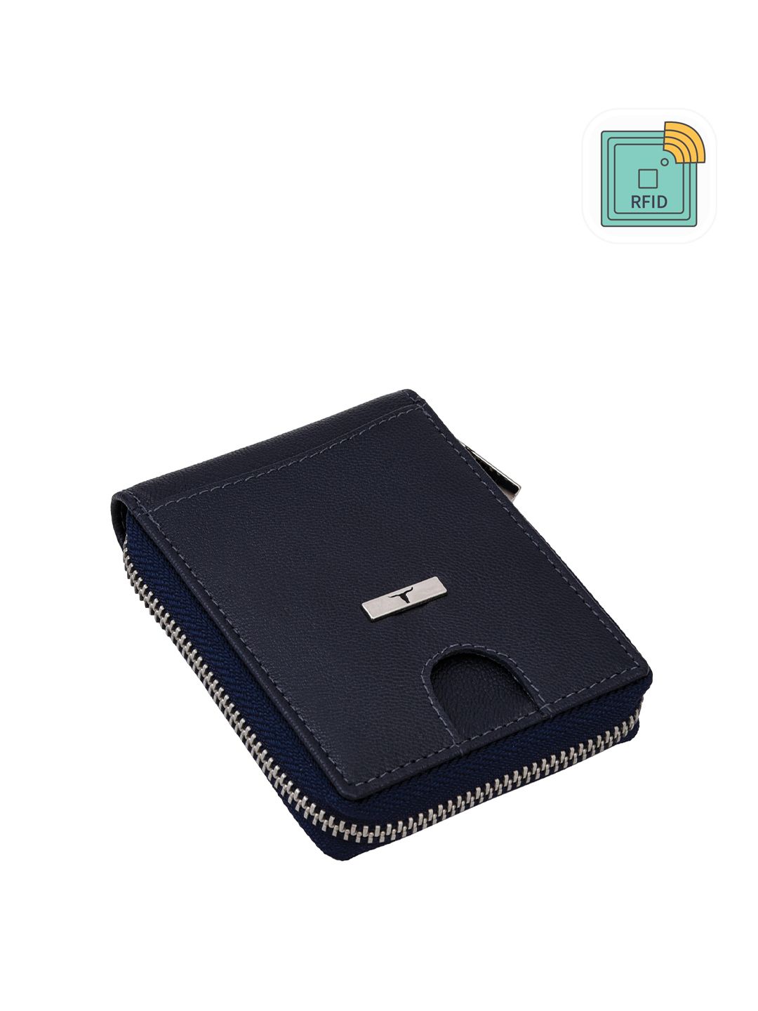URBAN FOREST Men RFID Blocking Leather Zip Around Wallet-picture-48