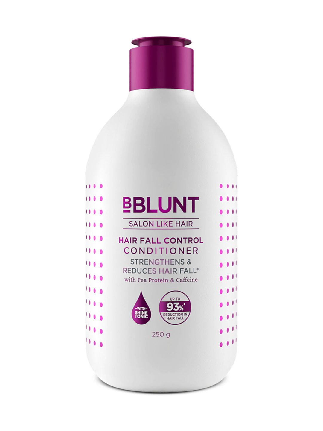 BBLUNT Hair Fall Control Conditioner with Pea Protein & Caffeine for Stronger Hair - 250g-image-32