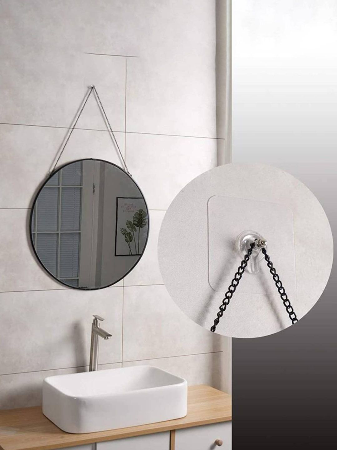 DALUCI 20-Pieces Transparent Nail Free Adhesive Wall Hook Screws-image-33
