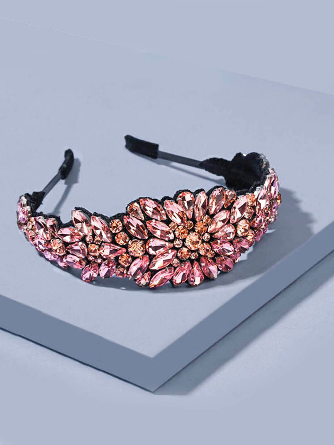 hair drama co. HAIR DRAMA COMPANY Women Embellished Broad Hairband-picture-38