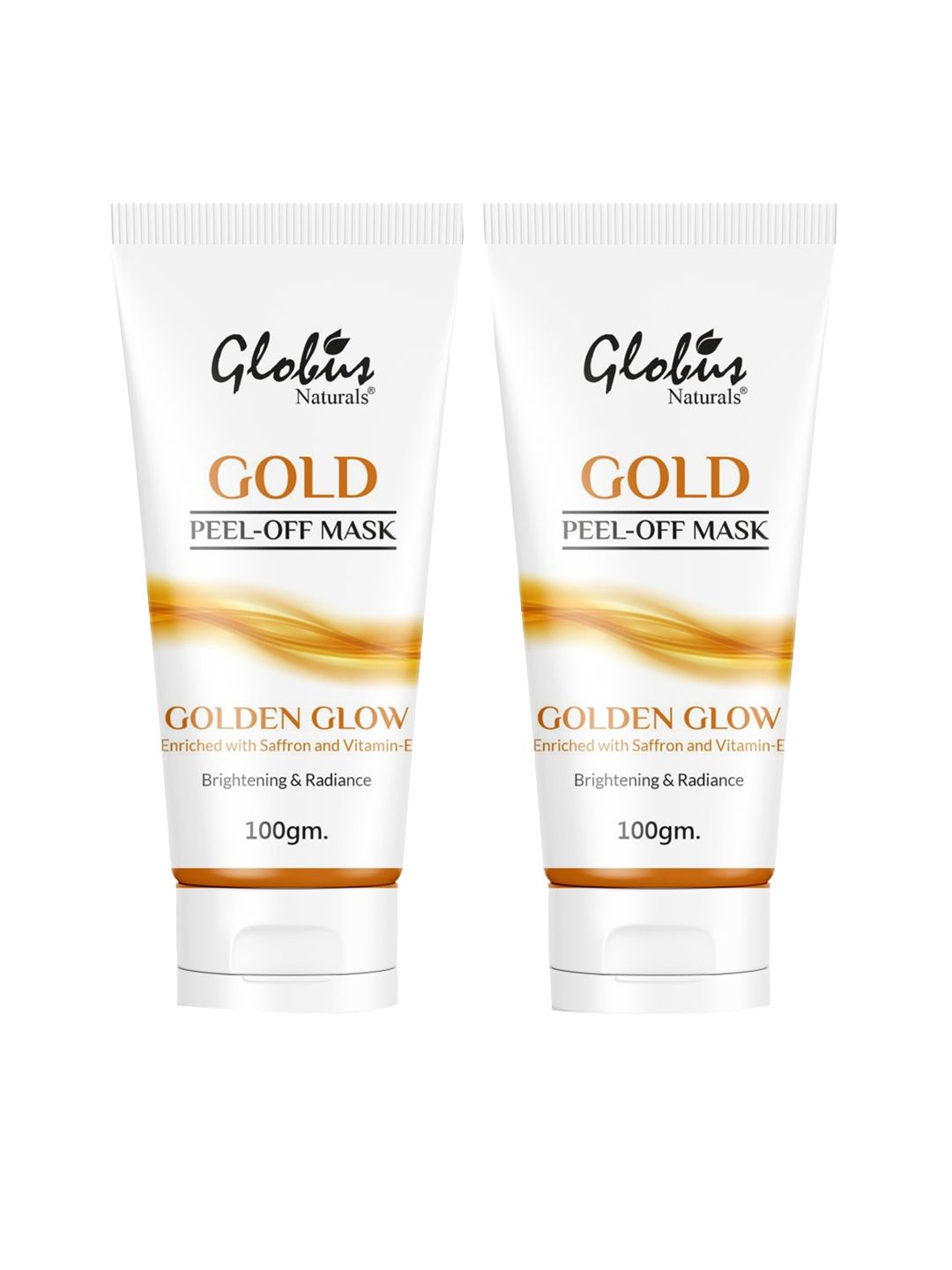 Globus naturals Gold Set Of 2 Peel Off Mask Enriched With Vitamin-E 100 g Each-picture-29
