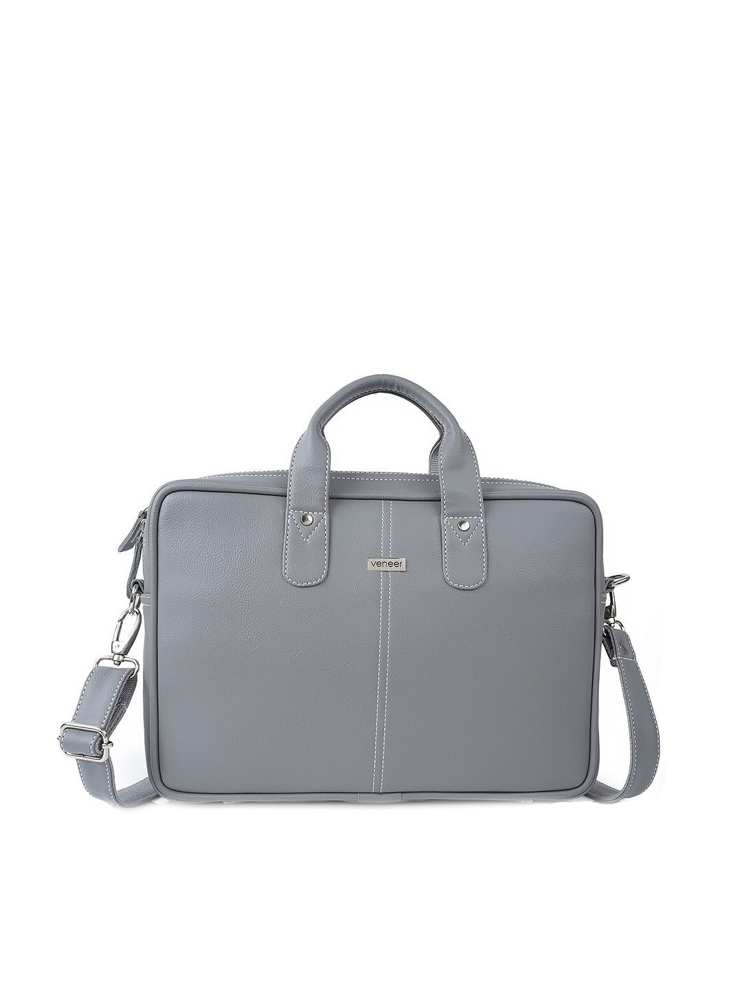 Veneer Vegan Leather Laptop Messenger Bag-picture-48