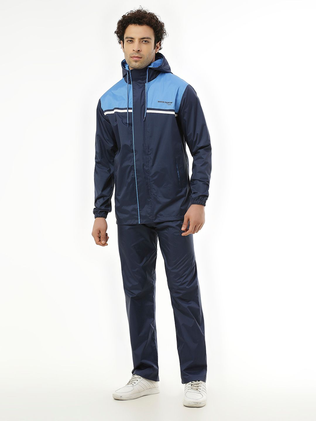 Zeel Men Colourblocked Hooded Rain Jacket-picture-13