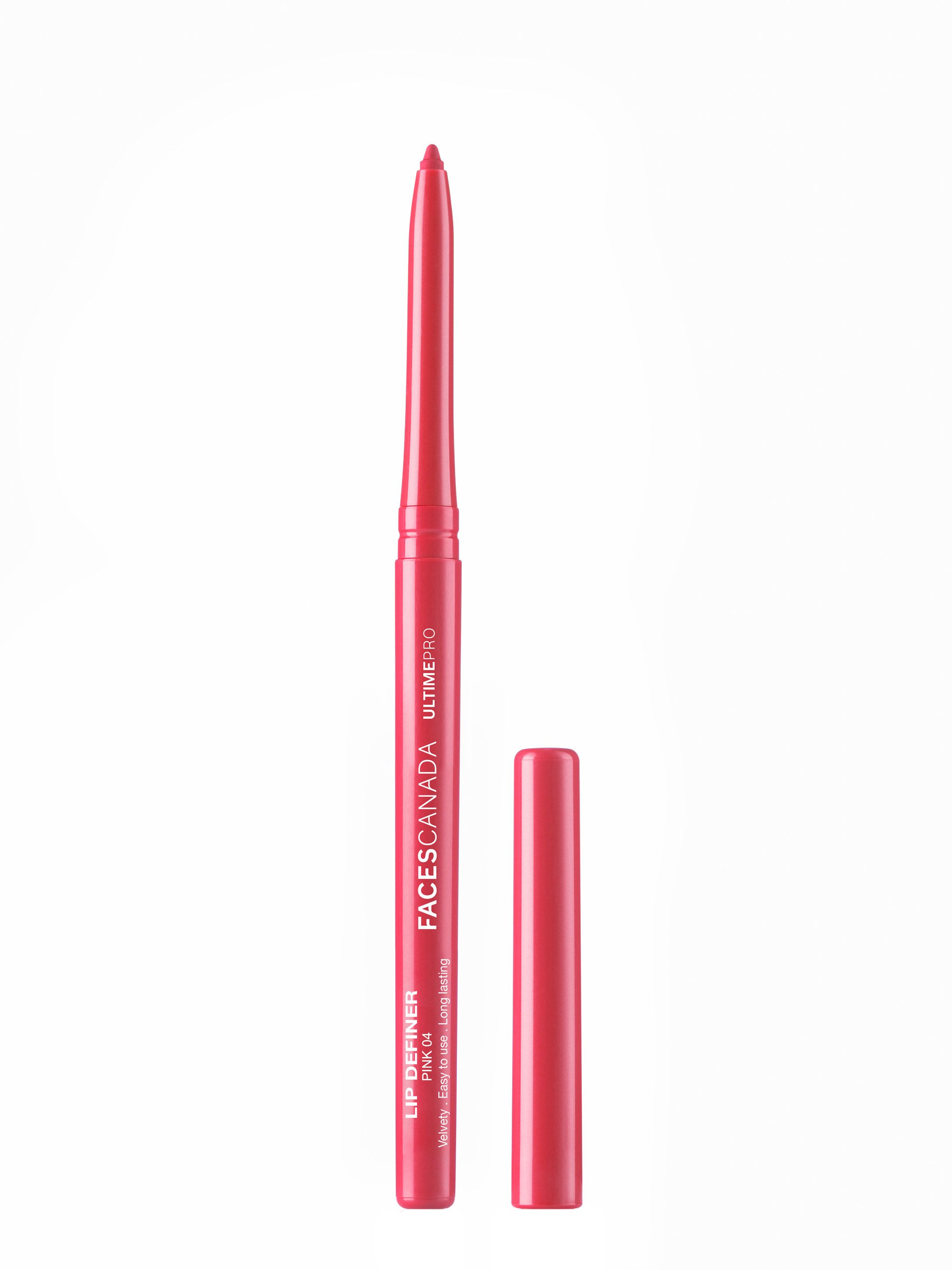 FACES CANADA Ultime Pro Waterproof Lip Definer - Pink 04-picture-20
